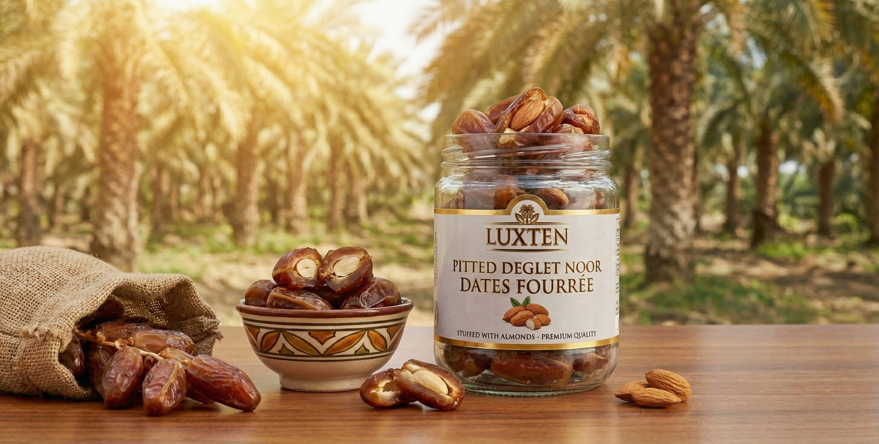 Pitted Deglet Noor Dates